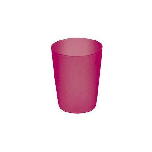 KiNDERWELT Trinkbecher Set 4x250 ml pinkaus Kunststoff - wiederverwendbare, spülmaschinenfest, Kindergeburtstage, Grillabende, Parties, Picknicks