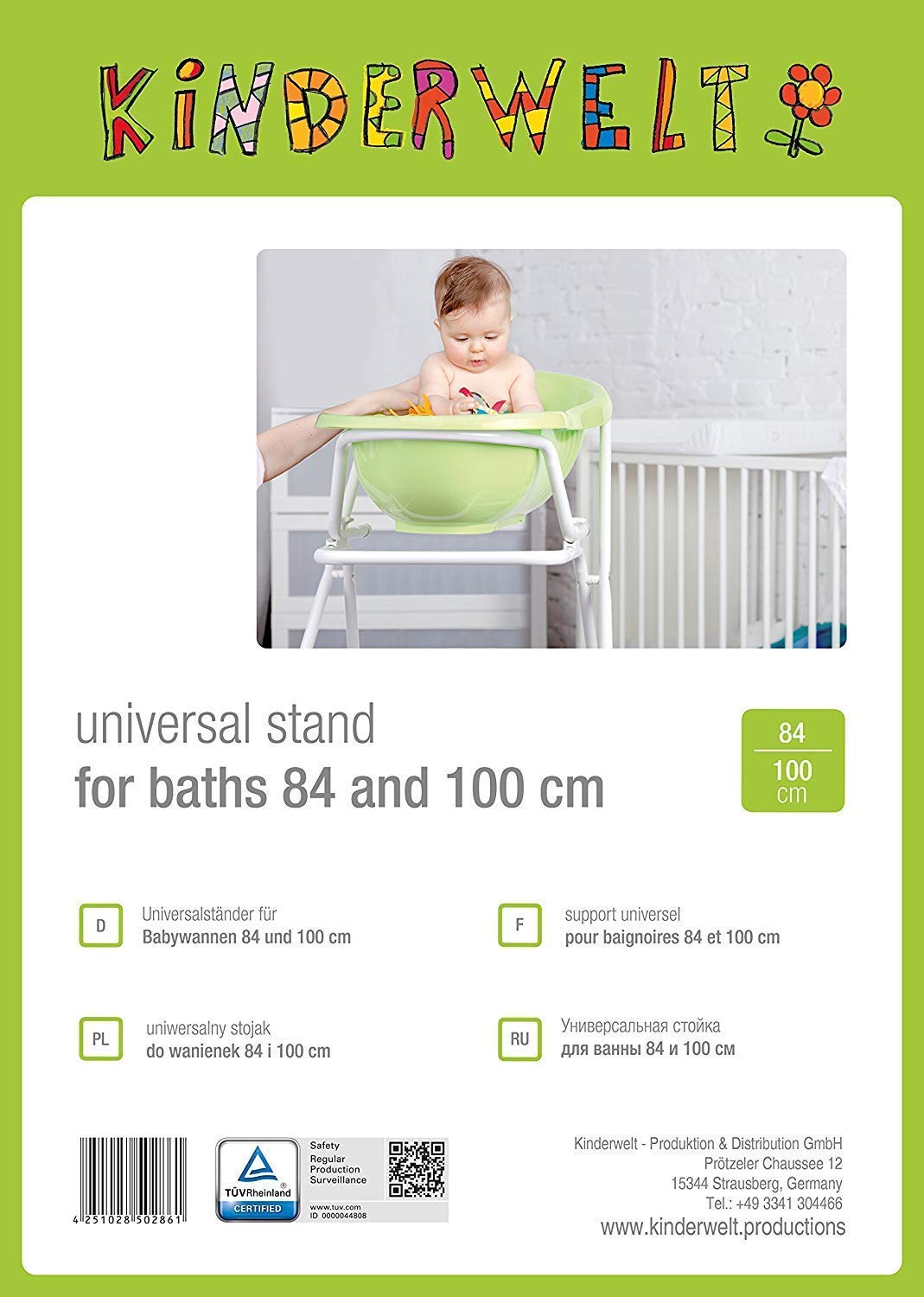 Lot de 9 baignoires Premium Funny Farm aigue-marine XXL 100 cm + support de bain + siège de bain + pot + accessoire WC + tabouret + seau à couches + tuyau d'évacuation + gant de toilette
