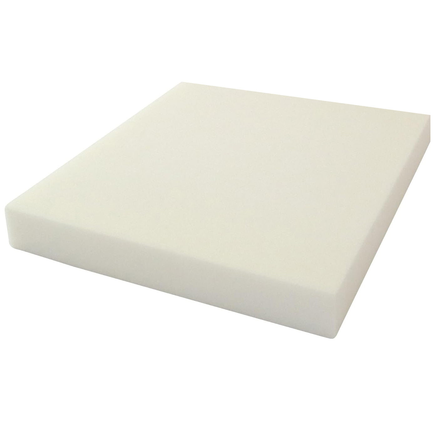 zuschneidbares Polster 40 x 40 x 6 cm Schaumstoffplatte Sitzkissen Polsterung