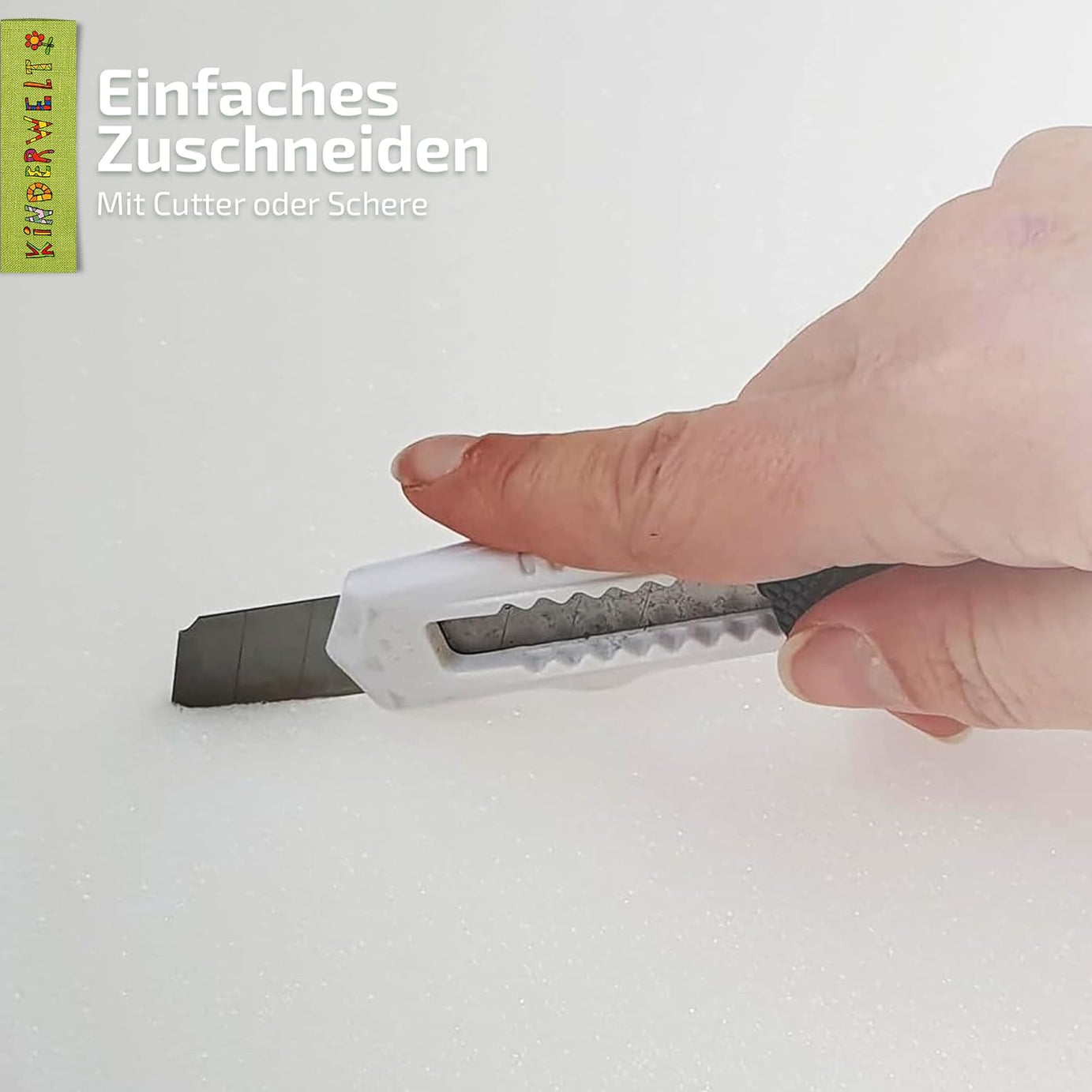 1 x Polster Schaumstoffplatte 140 x 70 x 6 cm