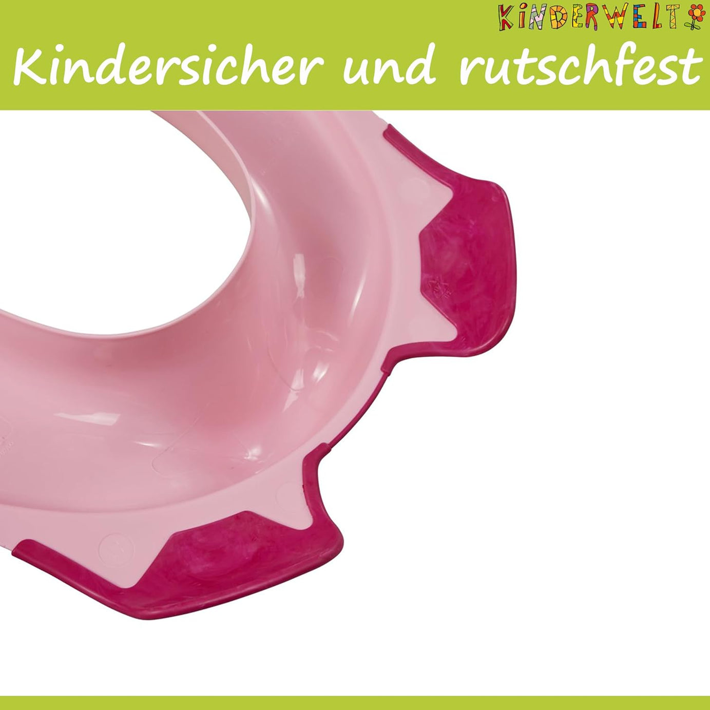 Abattant de toilette premium pour enfants Abattant de toilette stable Funny Farm aigue-marine