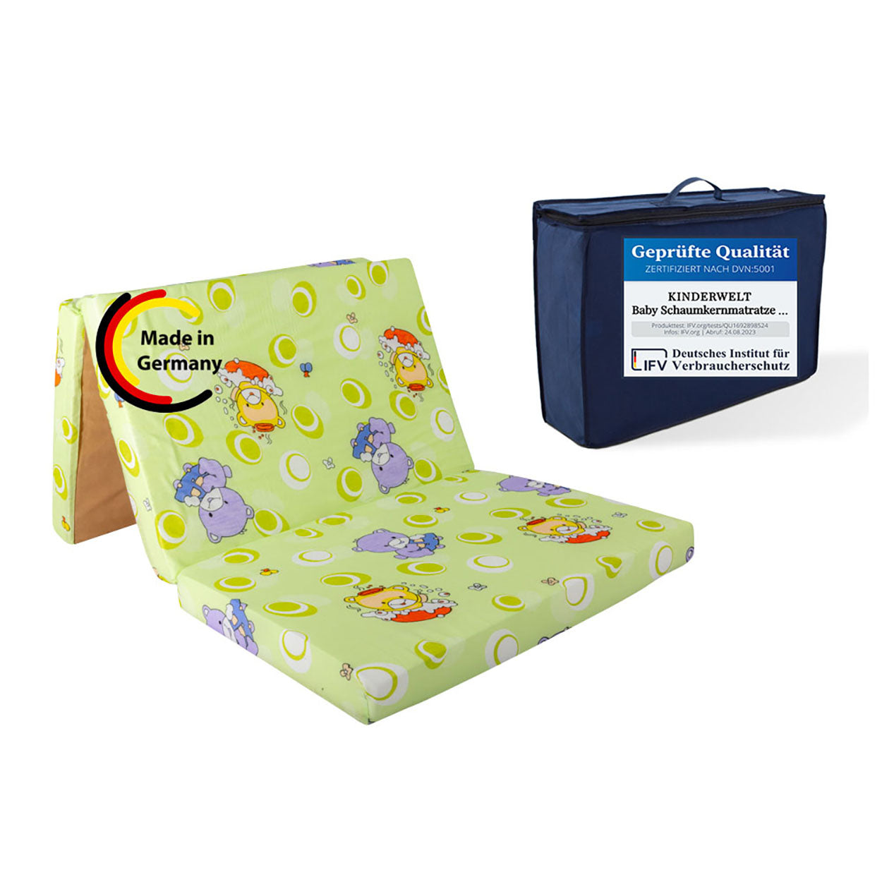 Matelas de voyage pour bébé en mousse froide de haute qualité ! Matelas lit parapluie enfant 60x120