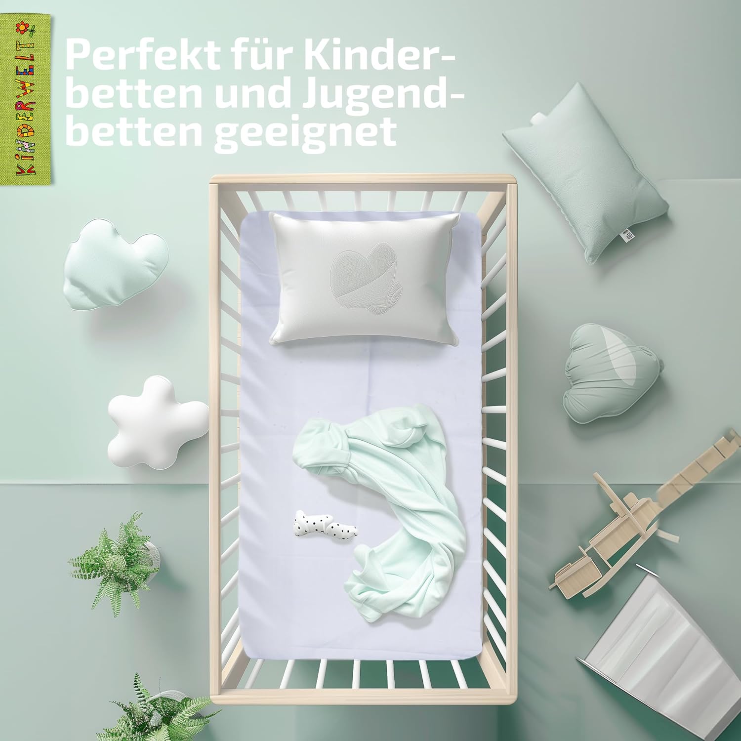 Schaumstoff Matratze 70 x 140 Schaum Baby Schadstoffgeprüft