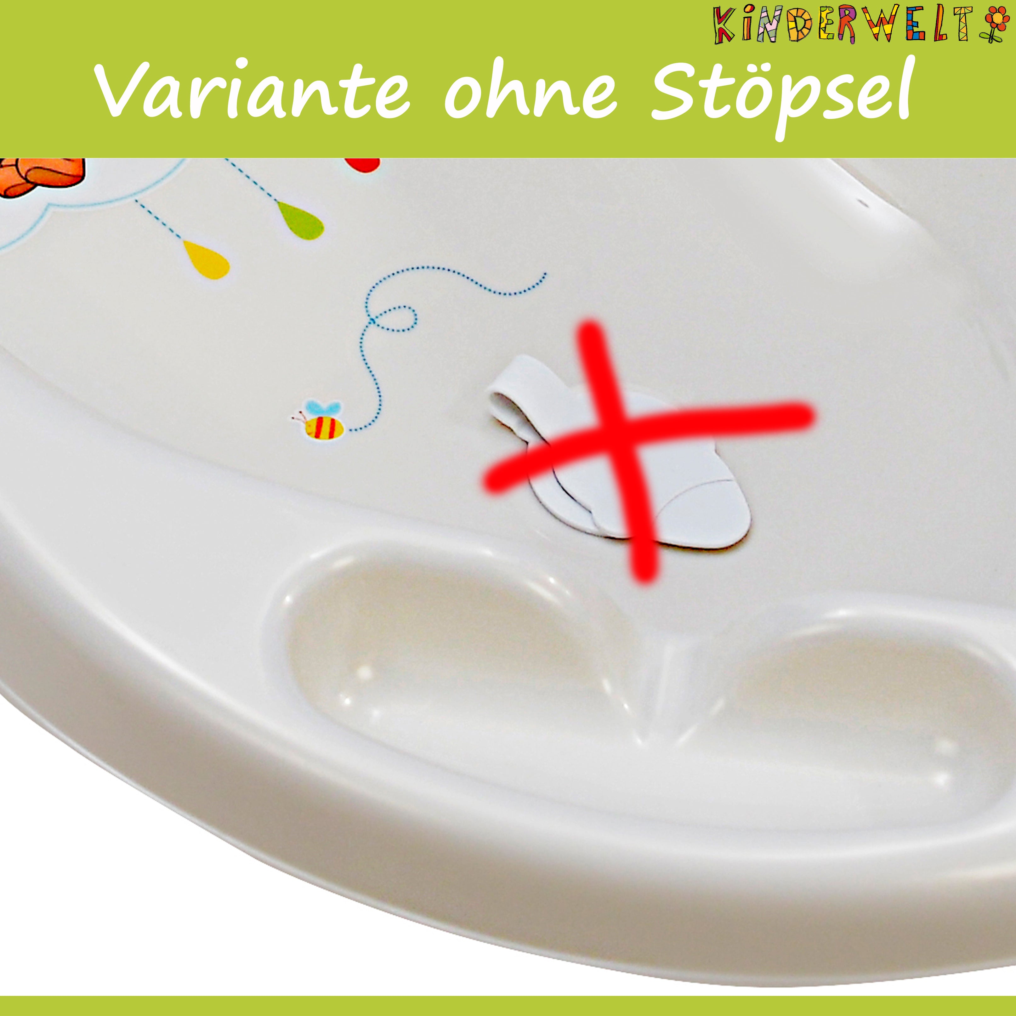 KiNDERWELT Babywanne 84 cm - Baby Badewanne - BPA-Frei - Wanne zum Baden für Babys und Neugeborene - aquamarin