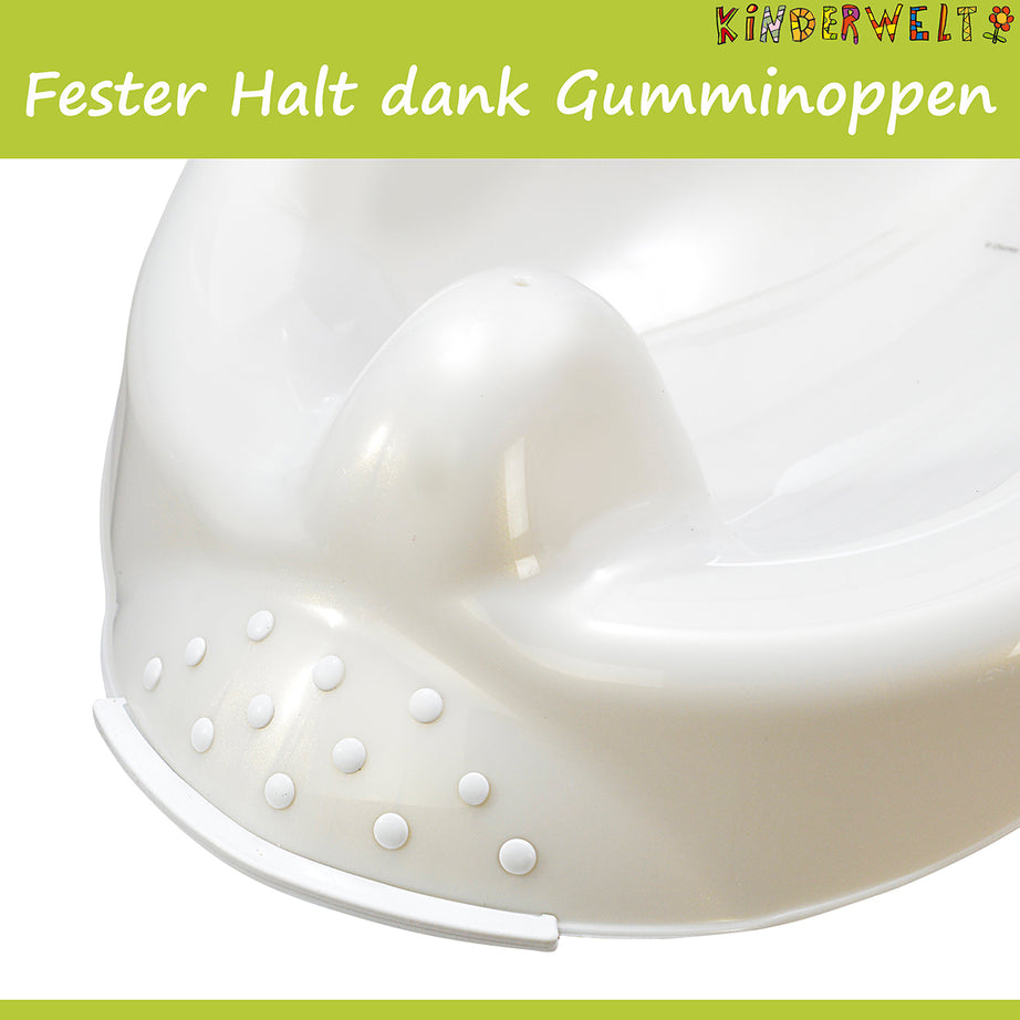 Siège de bain anatomique pour bébé Winnie Pooh siège de bain blanc perle siège de bain pour bébé