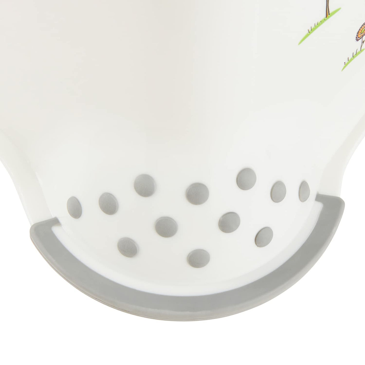 KinderTritthocker zweistufig  Hippo weiß Hocker Trittschemel Schemel