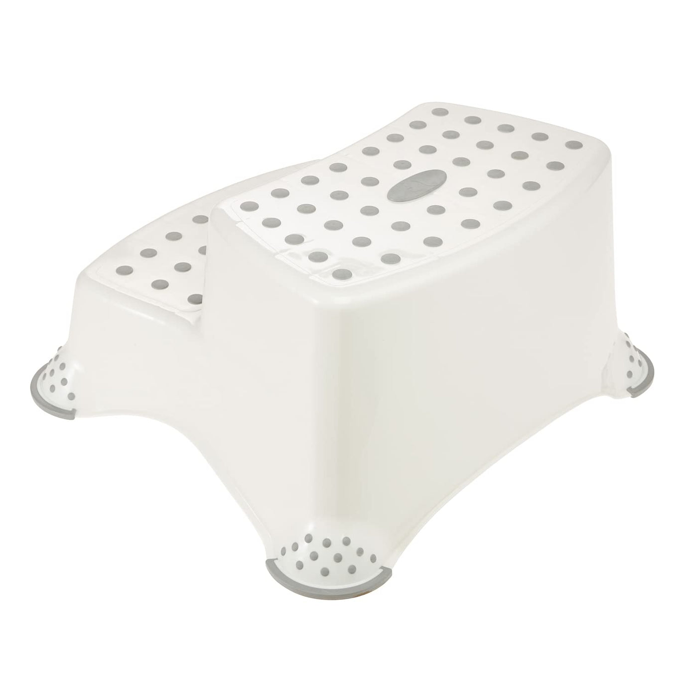 KinderTritthocker zweistufig  Hippo weiß Hocker Trittschemel Schemel