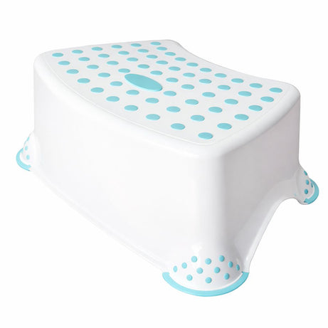 Premium stabiler Tritthocker weiß