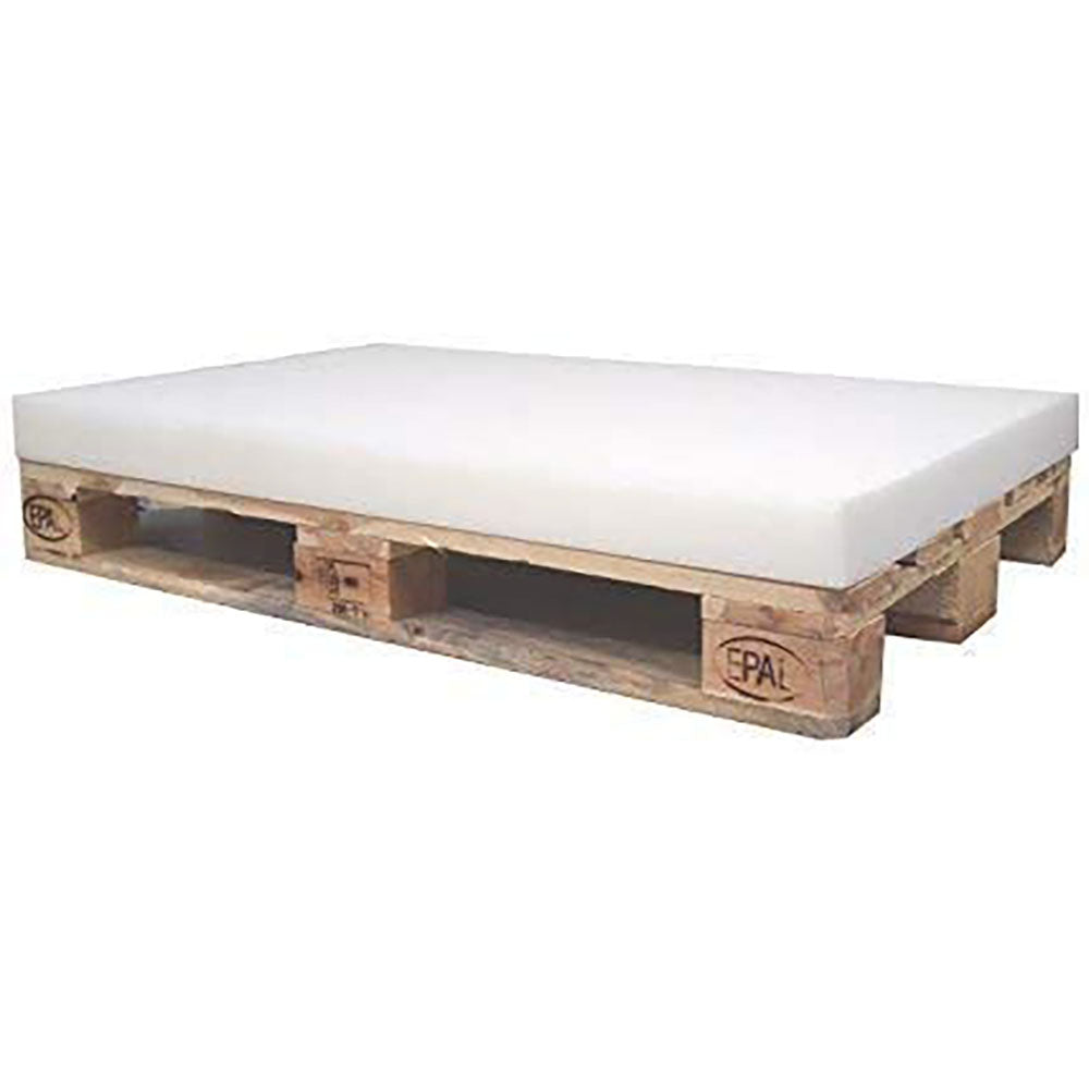 1 x Schaumstoff Polster Schaumstoffplatte Schaum 120 x 80 x 8 cm ohne Palette, Hundekissen, Auflage, Europalette