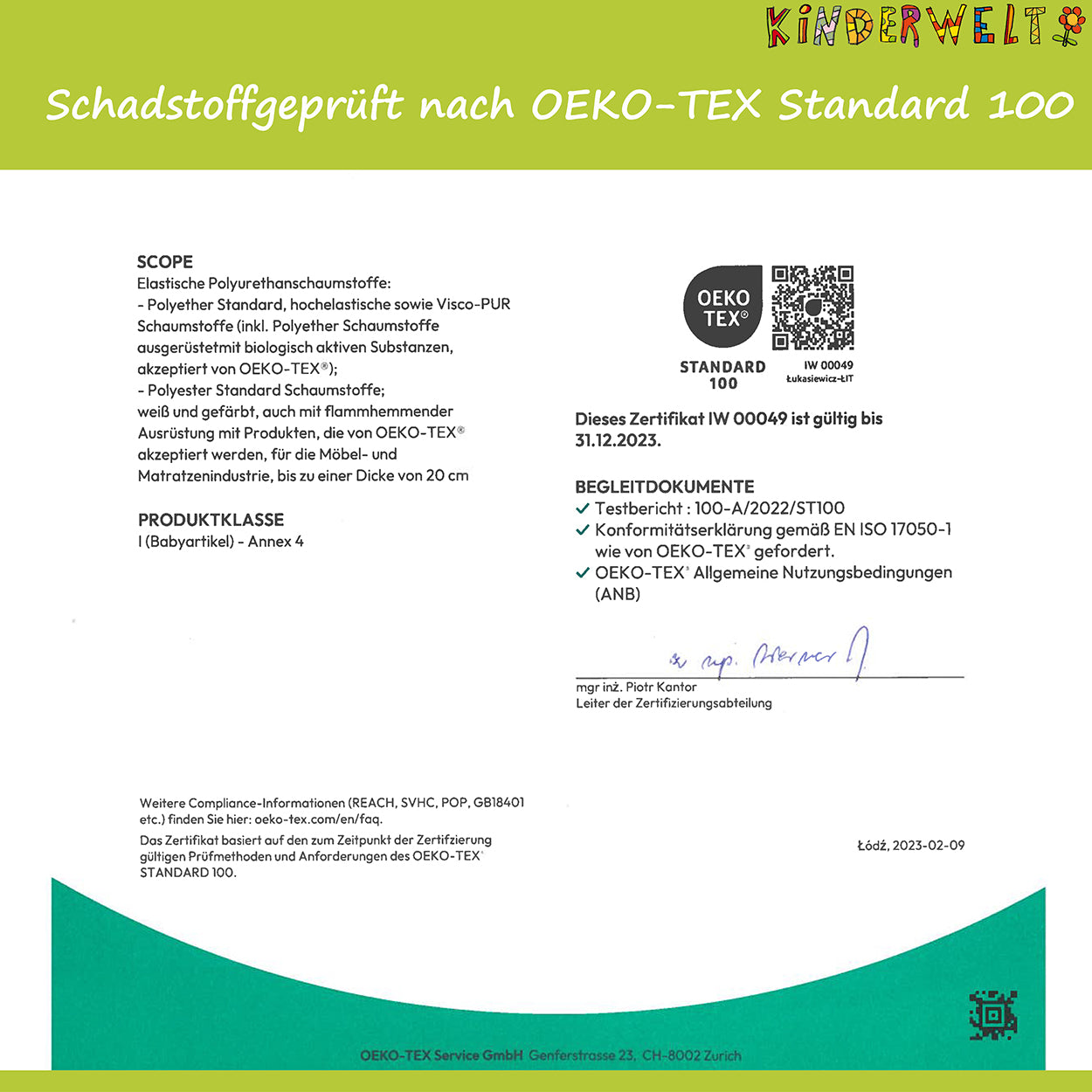 1 x Platte aus hochwertigem Kaltschaum ! 60 x 40 x 6 cm Polster Schaum Matratze