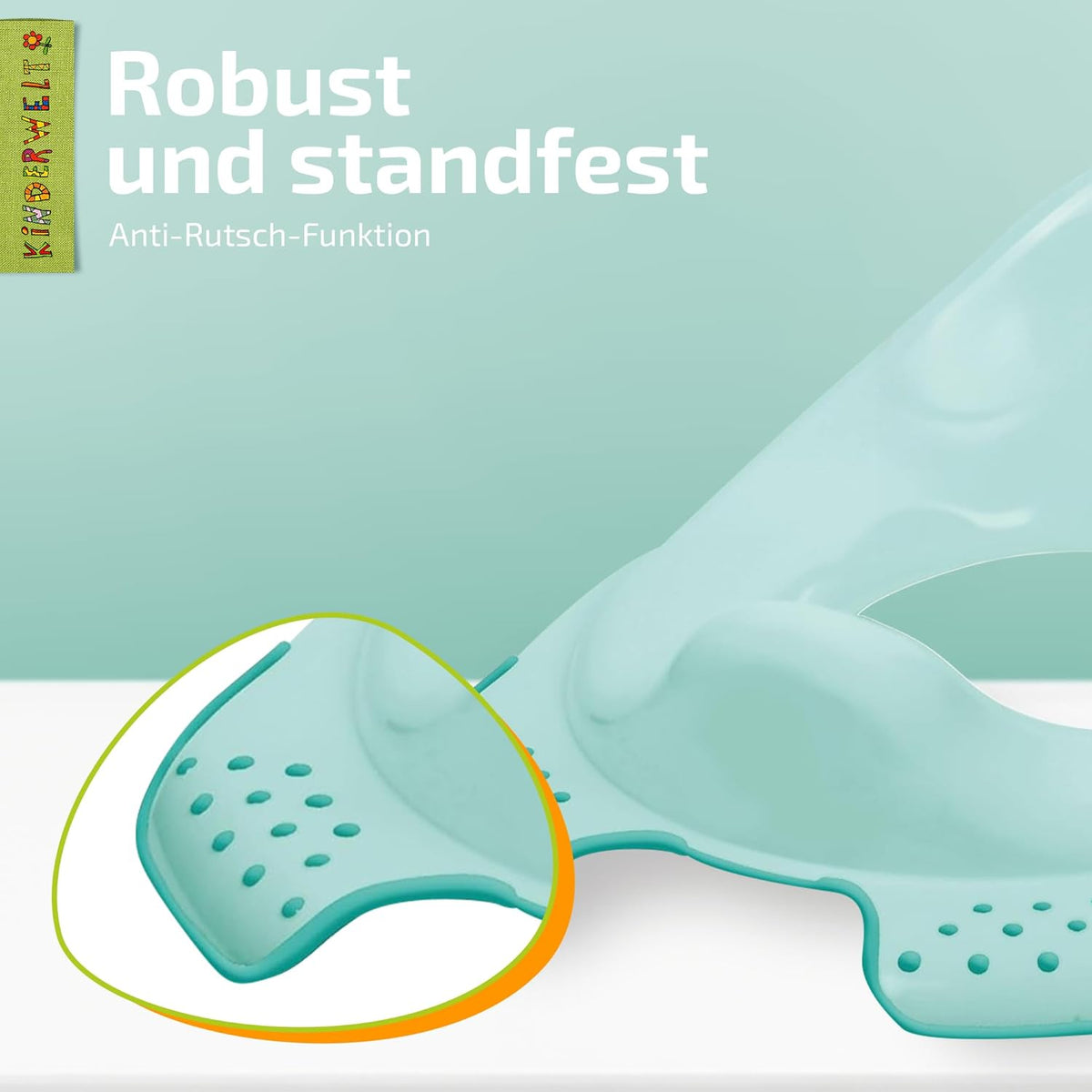 Premium Kinder-Toilettensitz Bambi stabiler WC-Sitz
