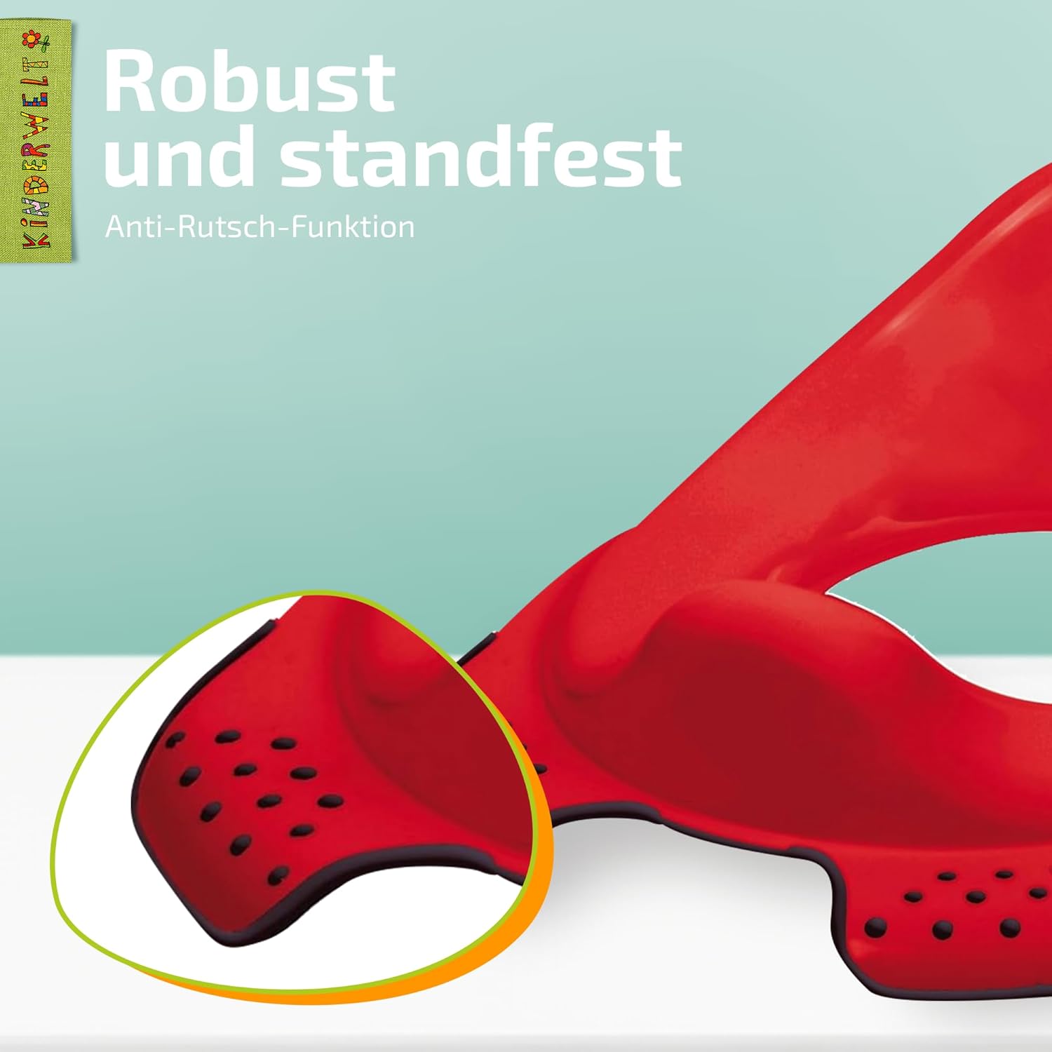 Premium Kinder-Toilettensitz Disney Cars rot für Kinder stabiler WC