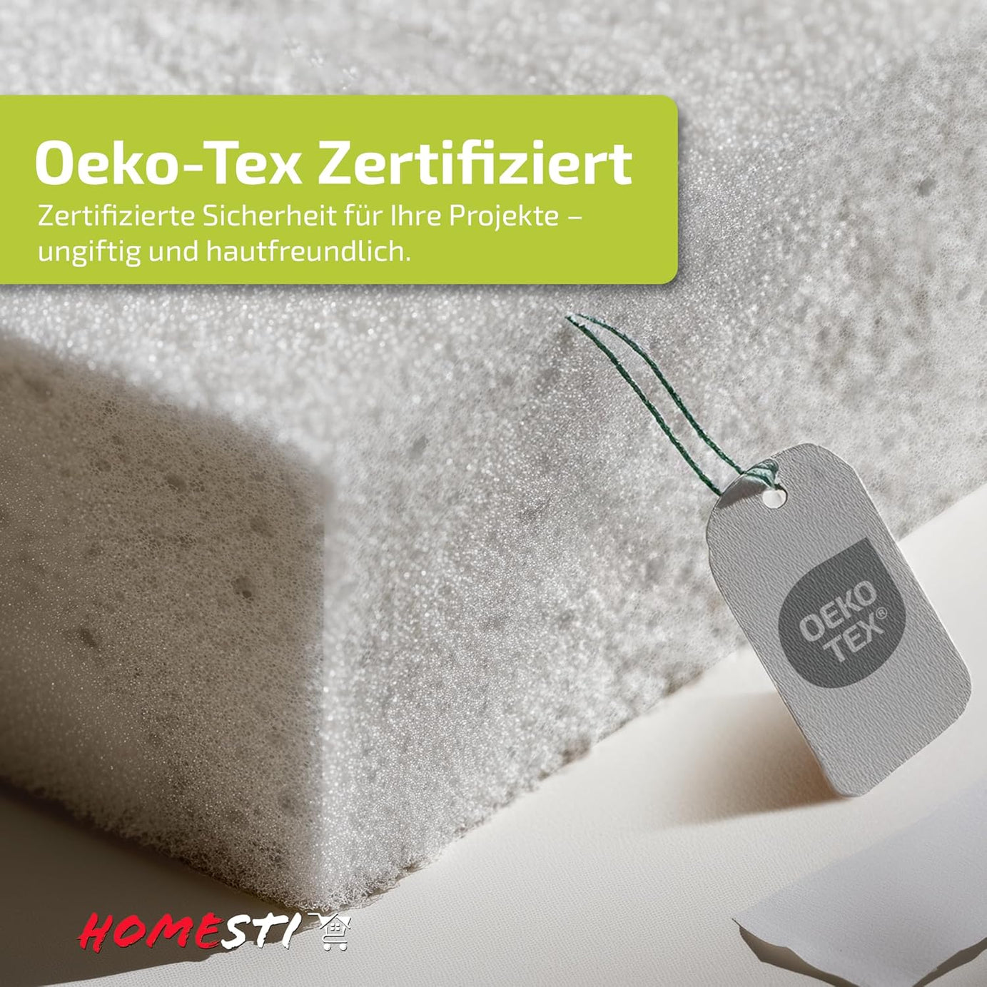 zuschneidbares Polster 40 x 40 x 6 cm Schaumstoffplatte Sitzkissen Polsterung