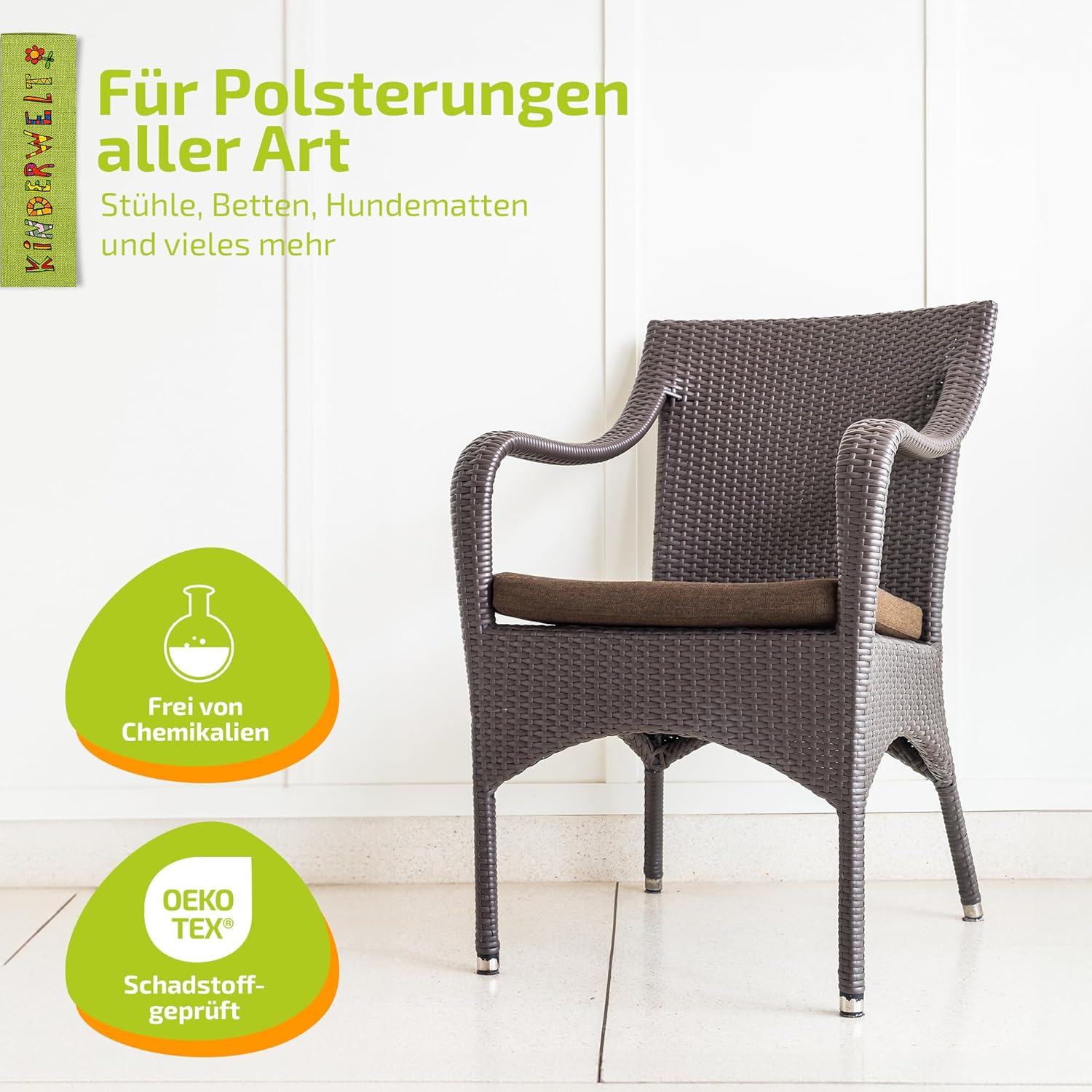 1 x Schaumstoff Polster Schaumstoffplatte Schaum Matratze 40 x 40 x 6 cm