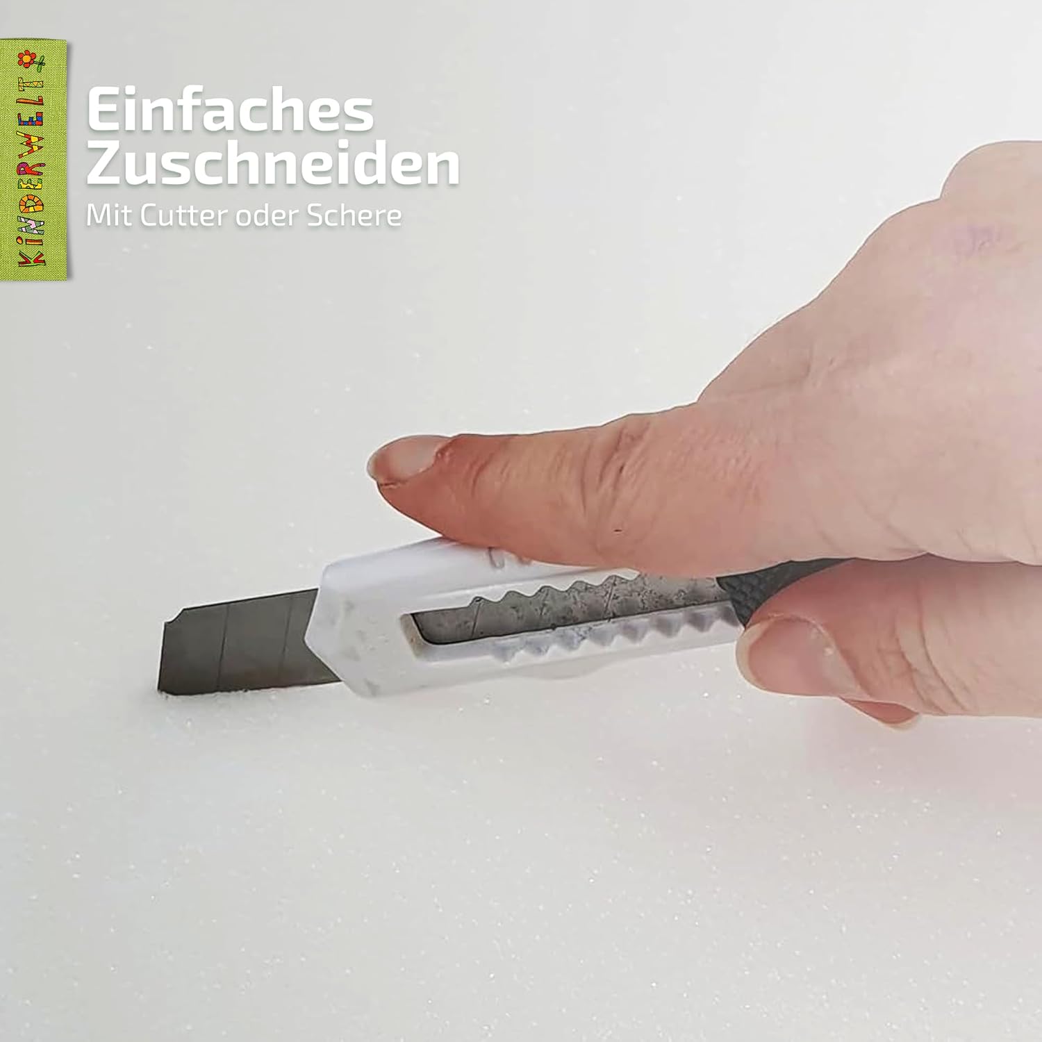 1 x Schaumstoff Polster Schaumstoffplatte Schaum Matratze 40 x 40 x 6 cm