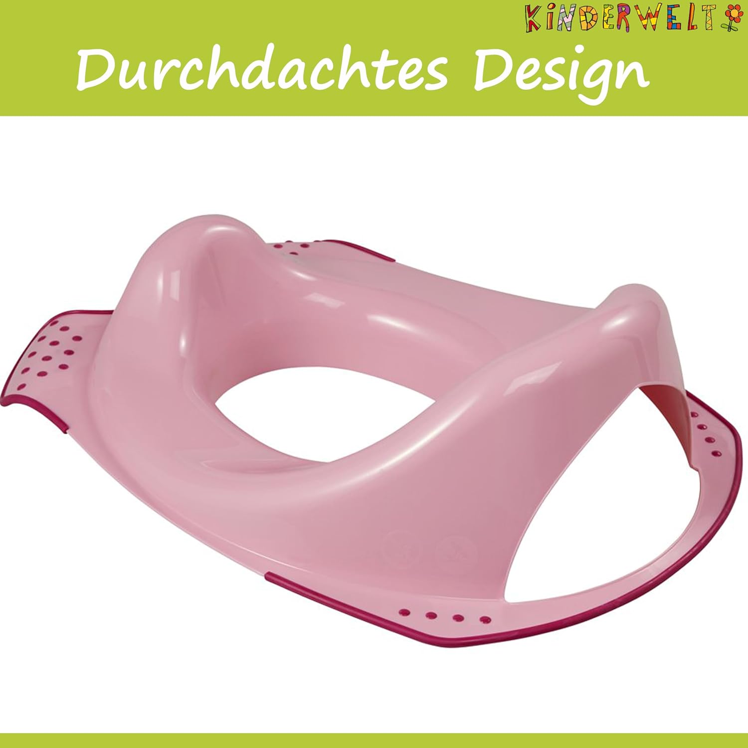 Premium Kinder-Toilettensitz Disney Frozen weiß  für Kinder stabiler WC