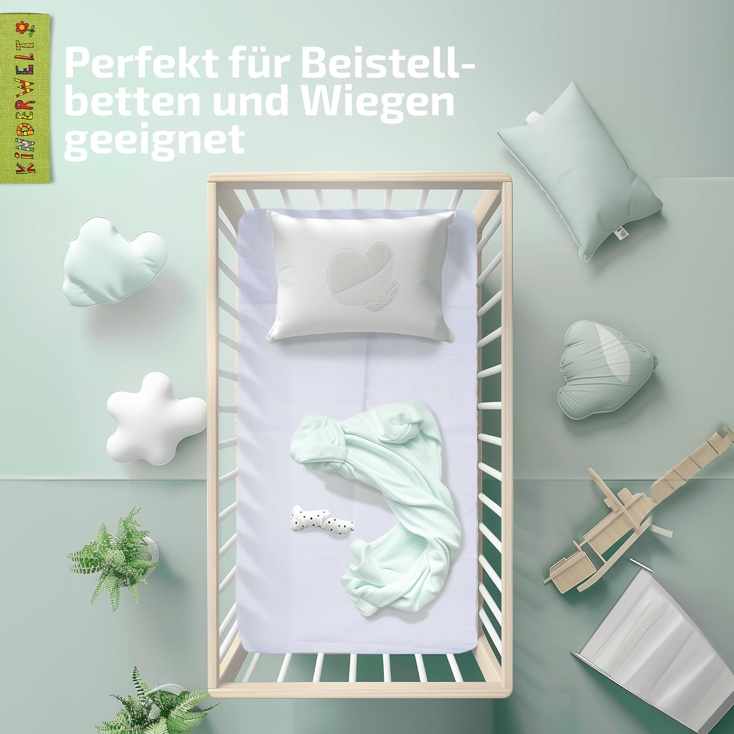 Baby Schaumstoff Matratze  40 x 90 Schaum