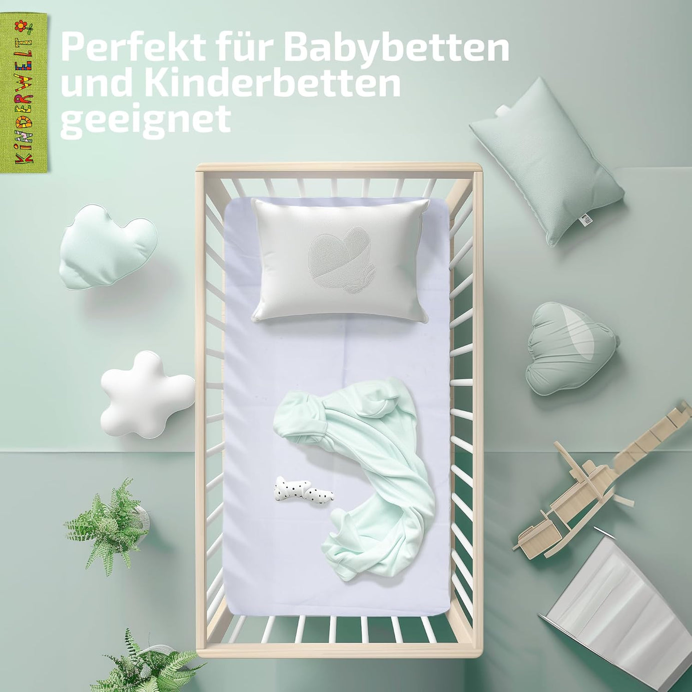 Schaumstoff Matratze 60 x 120 Schaum Baby  Kinder Bett