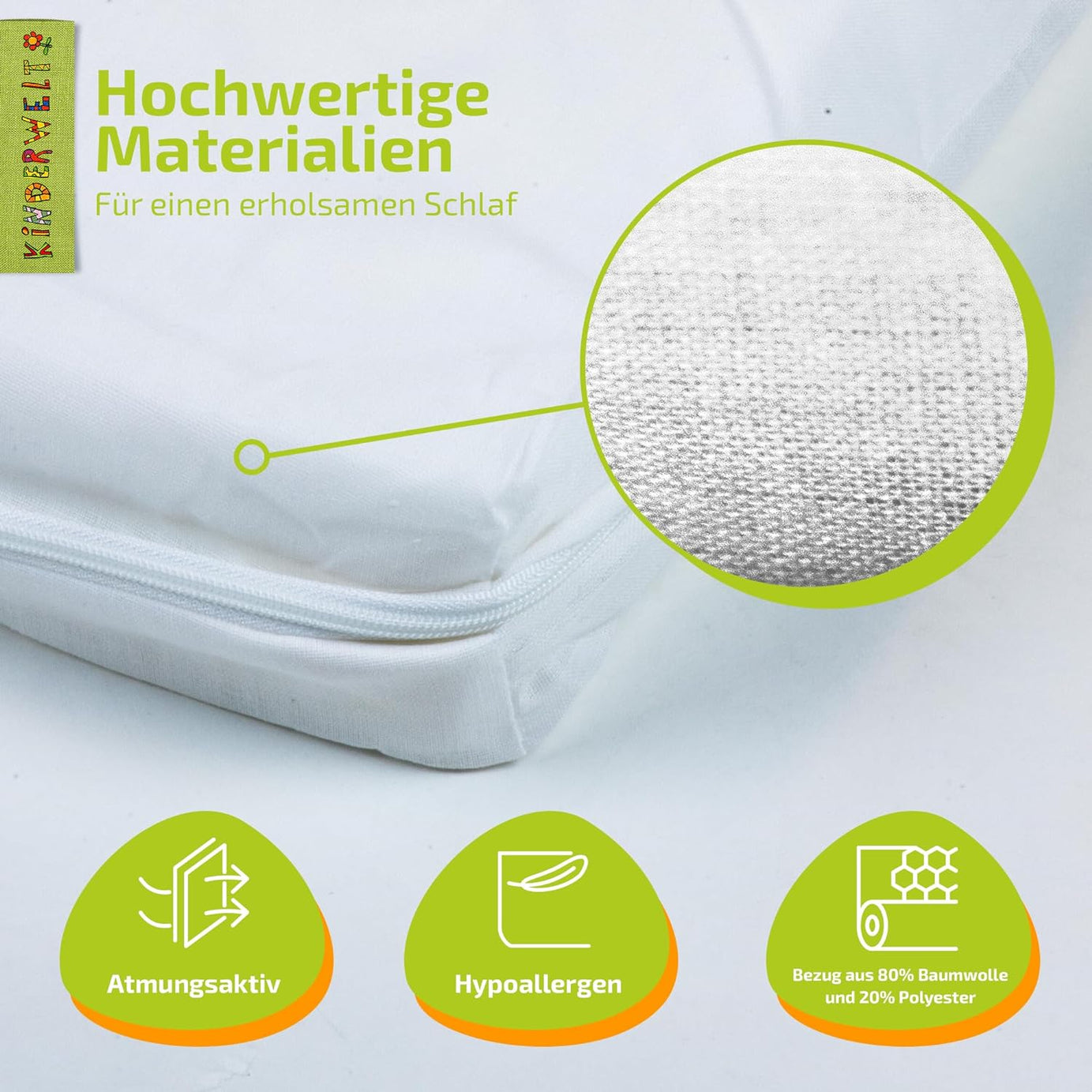 Schaumstoff Matratze 60 x 120 Schaum Baby  Kinder Bett