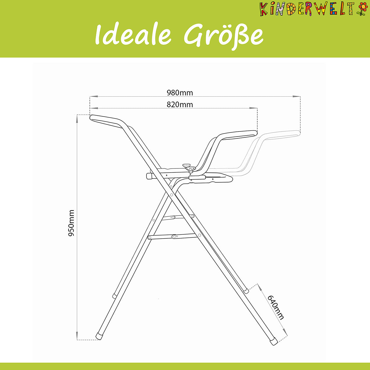 Universalständer f. keeeper / OKT Kids Babywannen 84 /100cm Ständer o. Badewanne