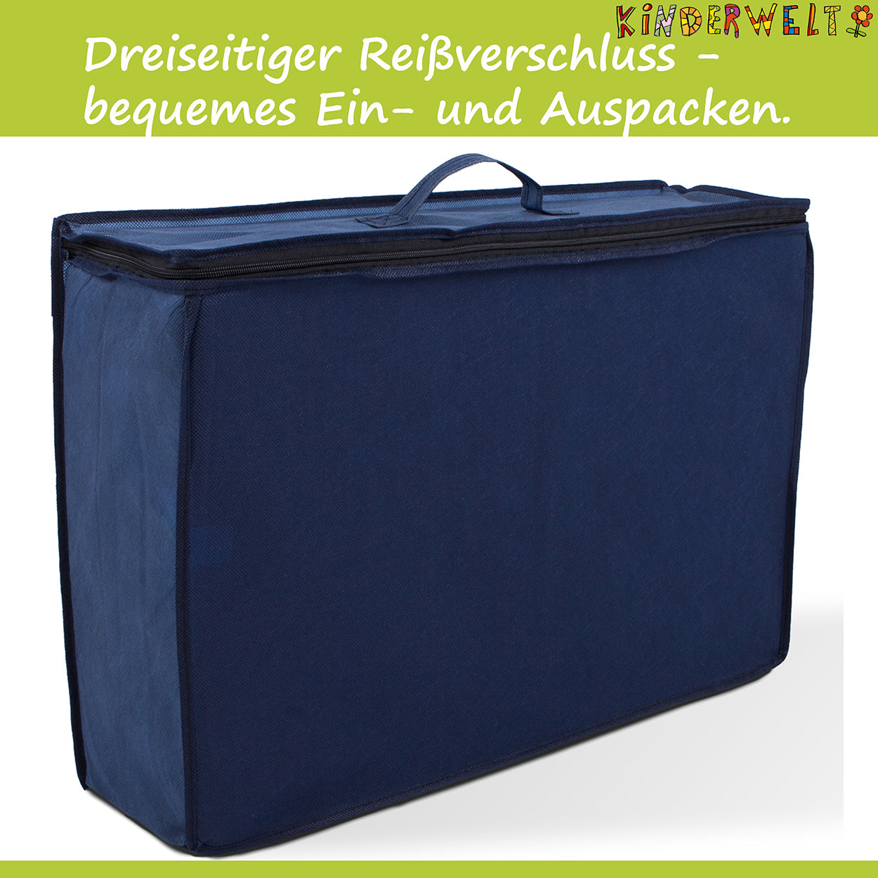 Aufbewahrungstasche für Kissen Decken Tragetasche für Matratzenauflage 60x40x18