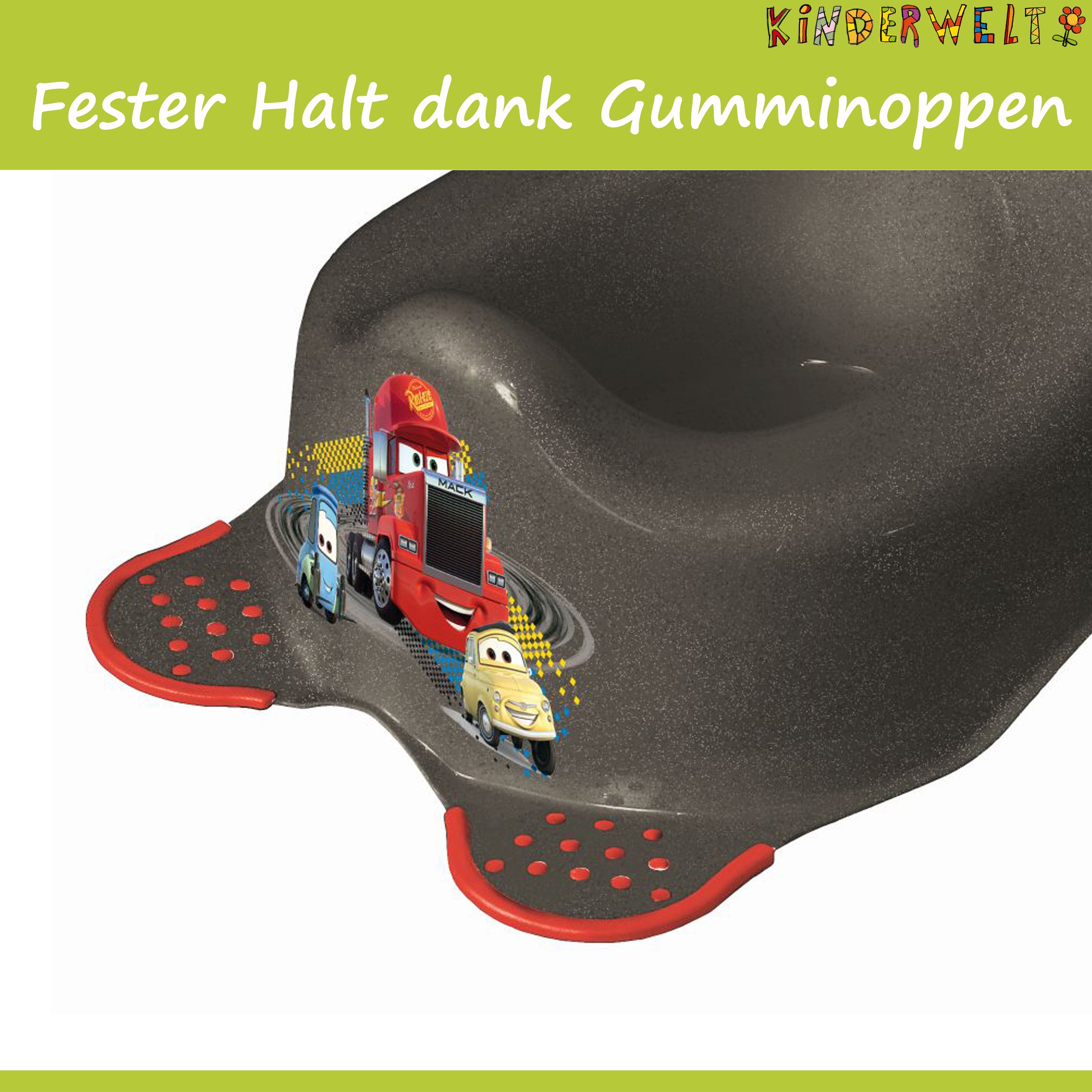 3er Z Set Disney Cars metallic Töpfchen + WC Aufsatz + Hocker zweistufig mit Anti-Rutsch-Funktion