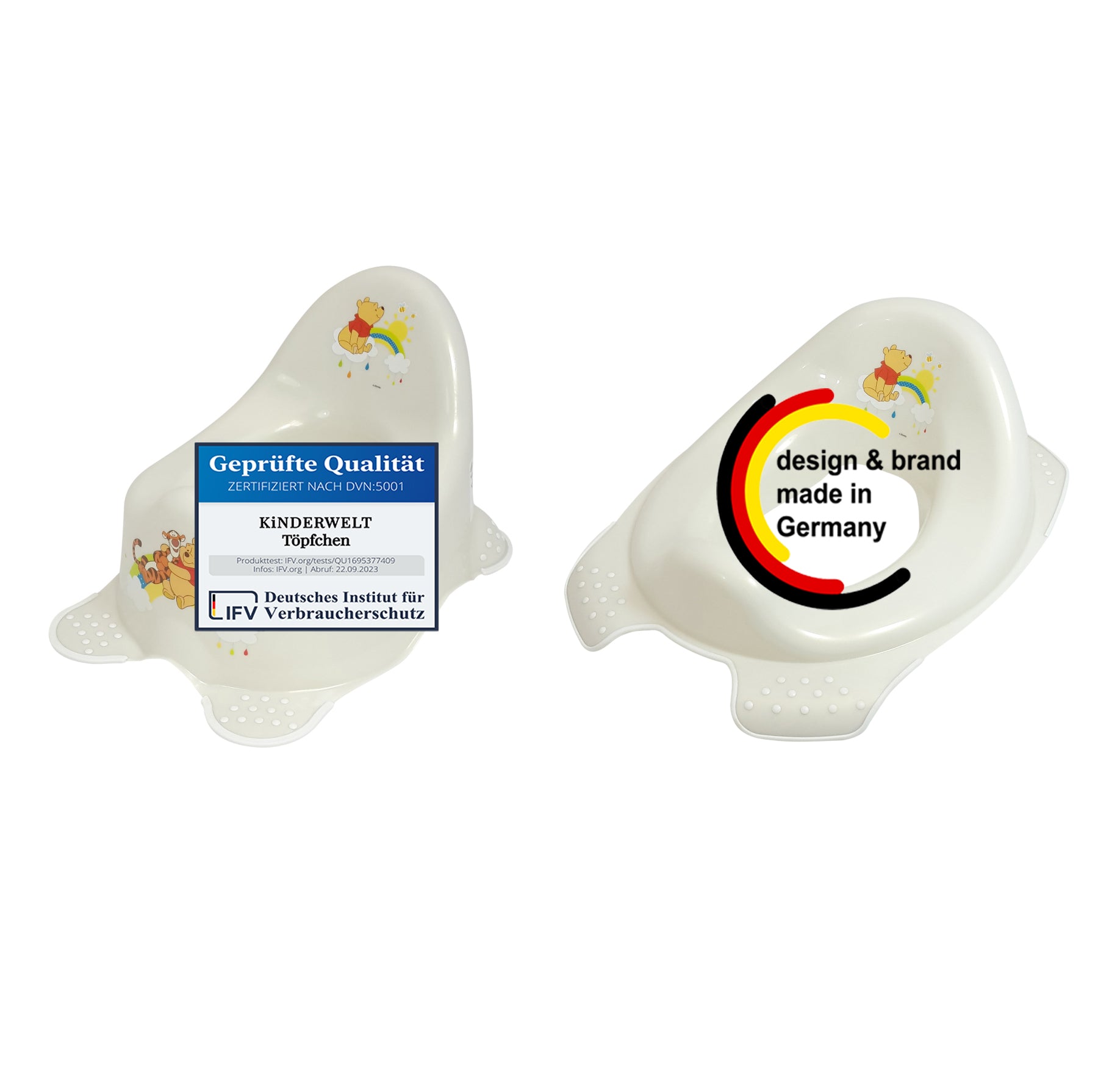 Perl Premium Disney Winnie Puuh perl weiß Kinder-Toilettensitz + Töpfchen