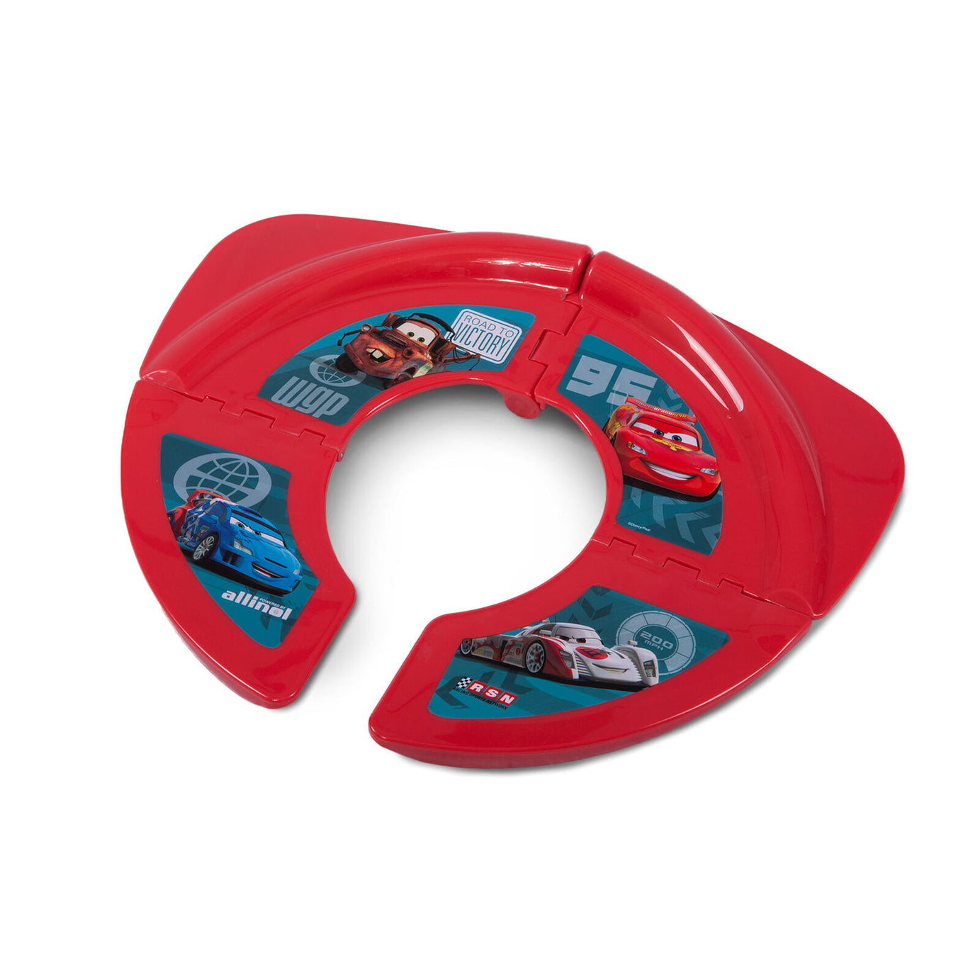 Kinder faltbarer Reise WC Aufsatz  Sitz Klapp-Toilettensitz Disney Cars