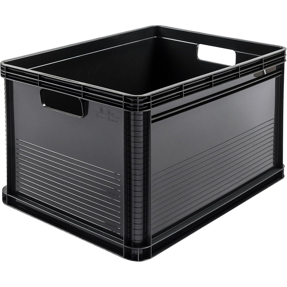 1 x Robusto-Box 64 L graphite Aufbewahrungsbox Box Kiste