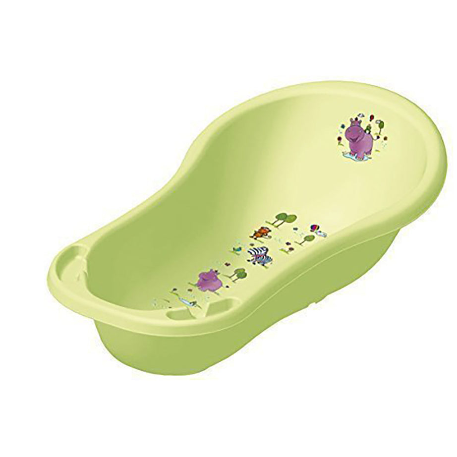 Baignoire bébé XXL 100 cm Baignoire bébé vert Hippo