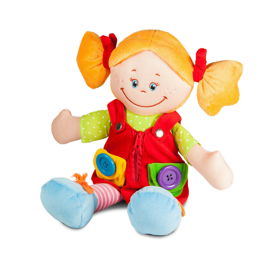 Weiche Stoffpuppe Mädchen 37 cm Puppe