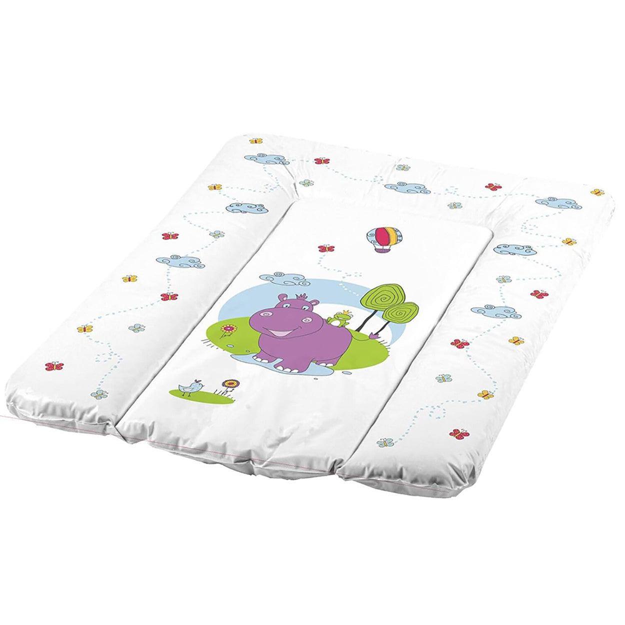 Baby changing mat Hippo white 70 x 50 changing mat