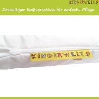Baby Schaumkernmatratze Comfort gesteppt Babymatratze Matratze 40 x 90 weiß