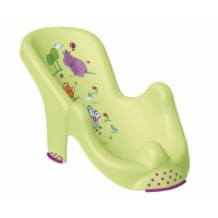 Badewanne XXL Hippo grün + Badewannenständer + Badesitz Babywanne 100 cm