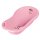 Disney Minni Maus rosa Baby Badewanne 84 cm + Badewannenständer + Ablaufschlauch + Waschhandschuh