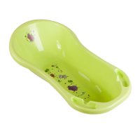 Hippo grün Baby Badewanne XXL 100 cm mit Stöpsel + Badewannenständer + Ablaufschlauch
